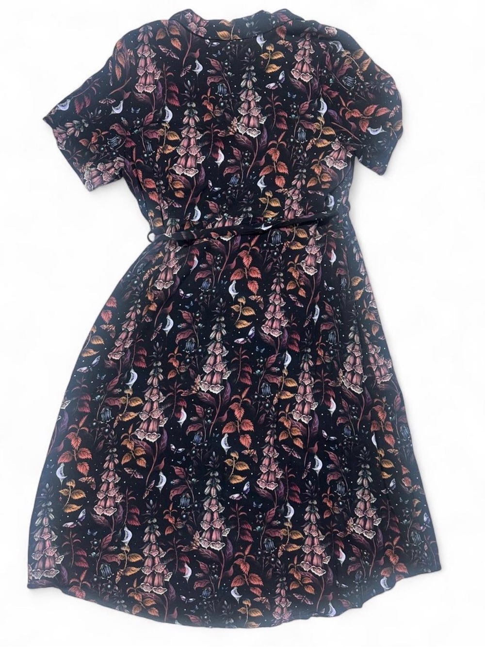 🕷️🌙 Disturbia Foxglove Midi Shirt Dress – US 10 🌙🕷️ - Picture 4 of 5